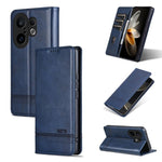 Custodia per telefono in pelle con texture di vitello magnetica AZNS, For vivo X300 E 5G, For vivo V60 Lite 5G, For vivo Y400 Pro 5G, For vivo S30 Pro mini