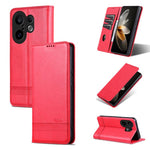 Custodia per telefono in pelle con texture di vitello magnetica AZNS, For vivo X300 E 5G, For vivo V60 Lite 5G, For vivo Y400 Pro 5G, For vivo S30 Pro mini