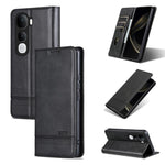 Custodia per telefono in pelle con texture di vitello magnetica AZNS, For vivo X300 E 5G, For vivo V60 Lite 5G, For vivo Y400 Pro 5G, For vivo S30 Pro mini