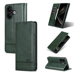 Custodia per telefono in pelle con texture di vitello magnetica AZNS, For vivo X300 E 5G, For vivo V60 Lite 5G, For vivo Y400 Pro 5G, For vivo S30 Pro mini