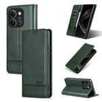 Custodia per telefono in pelle con texture di vitello magnetica AZNS, For vivo X300 E 5G, For vivo V60 Lite 5G, For vivo Y400 Pro 5G, For vivo S30 Pro mini