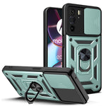 Cover fotocamera scorrevole TPU+PC per OPPO Realme C31, vivo V23 5G / S12