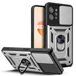 Cover fotocamera scorrevole TPU+PC per OPPO Realme C31, vivo V23 5G / S12