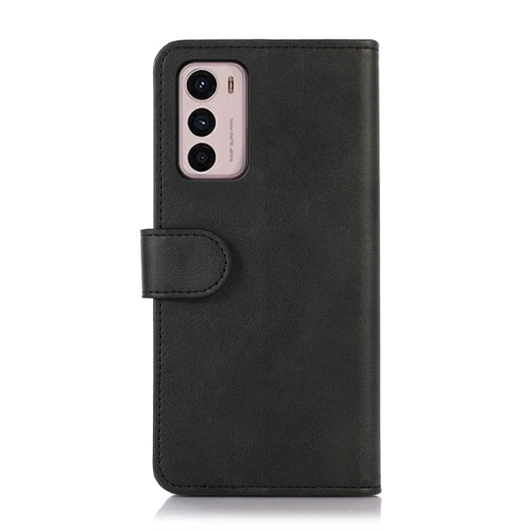 Custodia in pelle Flip Texture mucca per Motorola Moto G42 e Xiaomi Redmi Note