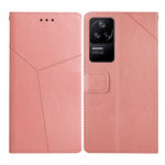Custodia pelle flip orizzontale con cuciture a Y per Xiaomi Poco F4 5G e X4 GT