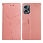 Custodia pelle flip orizzontale con cuciture a Y per Xiaomi Poco F4 5G e X4 GT