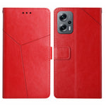 Custodia pelle flip orizzontale con cuciture a Y per Xiaomi Poco F4 5G e X4 GT
