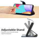 Custodia flip orizzontale in vera pelle per Xiaomi Poco F4 5G e X4 GT