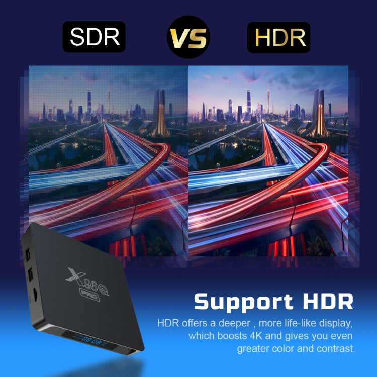 TV Box X96Q PRO Android 10, 1 GB RAM, 8 GB e uscita 4K - immagine 7