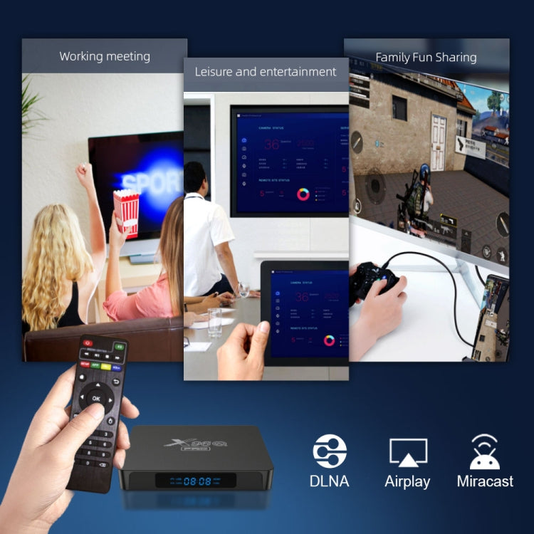 TV Box X96Q PRO Android 10, 1 GB RAM, 8 GB e uscita 4K - immagine 9