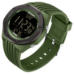 SANDA 6093 Orologio digitale luminoso impermeabile 50m