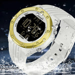 SANDA 6093 Orologio digitale luminoso impermeabile 50m
