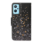 Custodia in pelle con motivo colorato per Realme 9i