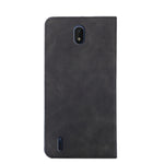 Custodia pelle con vibrazione orizzontale magnetica per Nokia C01 Plus, C21 e