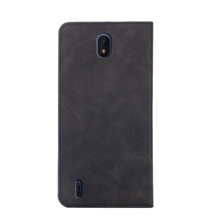 Custodia pelle con vibrazione orizzontale magnetica per Nokia C01 Plus, C21 e