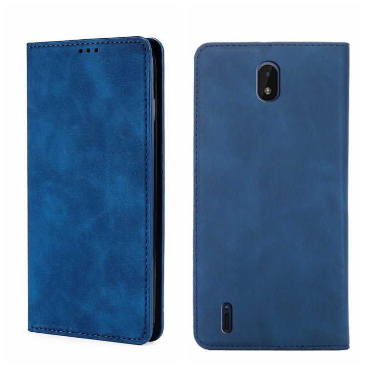 Custodia pelle con vibrazione orizzontale magnetica per Nokia C01 Plus, C21 e