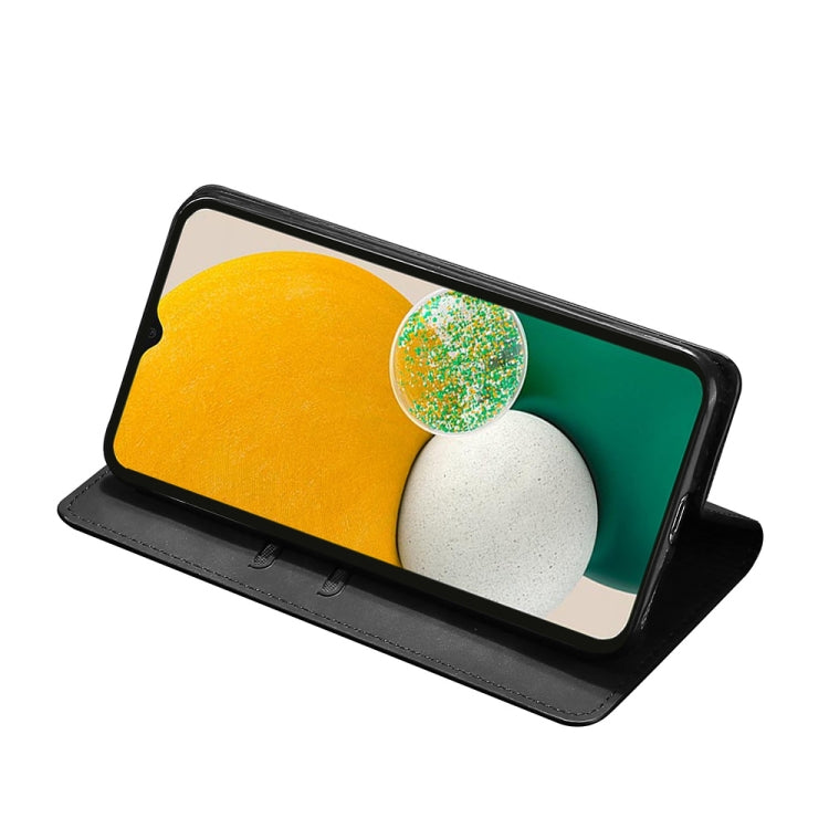 Custodia pelle con vibrazione orizzontale magnetica per Nokia C01 Plus, C21 e