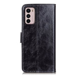 Cassa telefono in pelle Crazy Horse per Motorola Moto G42 4G e Xiaomi Redmi Note