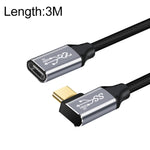 Cavo prolunga USB-C 10 Gbps 1.5m 2m 3m ricarica 100W