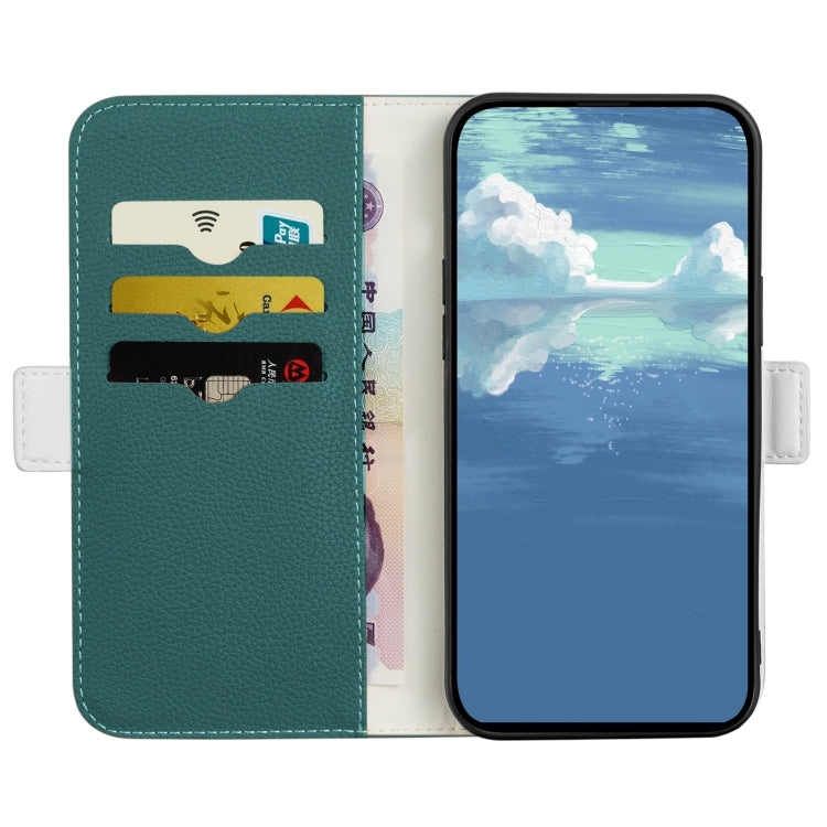 Custodia per telefono in pelle color caramella Litchi Texture per Xiaomi Poco X4