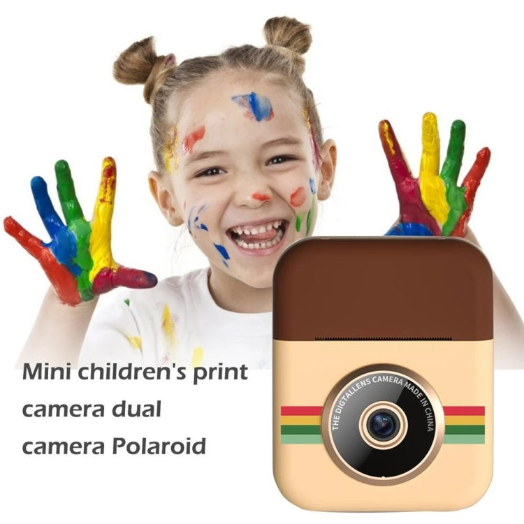 Fotocamera digitale con stampa Polaroid 2,4" per bambini