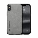 Custodia posteriore in pelle TPU per iPhone XR