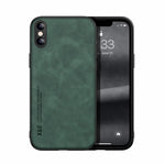 Custodia posteriore in pelle TPU per iPhone XR