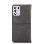 Custodia in pelle magnetica con trama mucca per OPPO K9s e Realme Q3s
