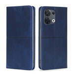 Custodia in pelle magnetica con trama mucca per OPPO Reno8, Reno8 Pro 5G, Reno8