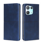 Custodia in pelle magnetica con trama mucca per OPPO Reno8, Reno8 Pro 5G, Reno8