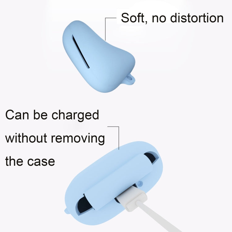 Custodia protettiva in silicone per auricolari OPPO Enco W51