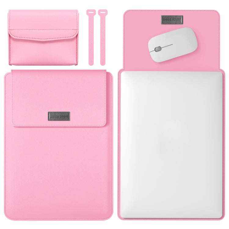 Borsa per computer in pelle leggera 4 in 1 11-16 pollici