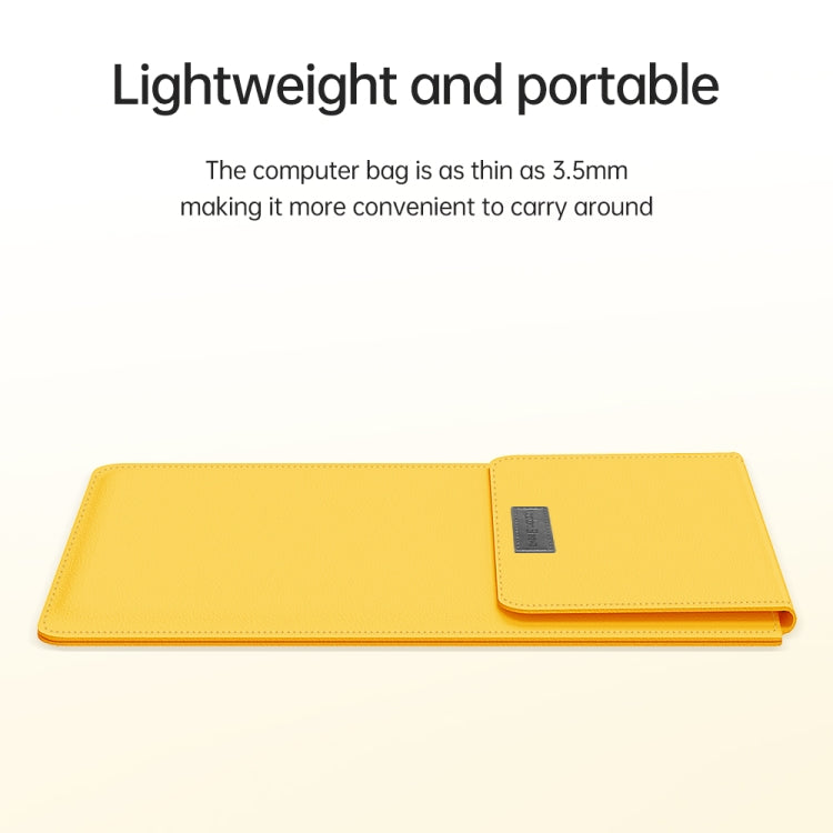 Borsa per computer in pelle leggera 4 in 1 11-16 pollici