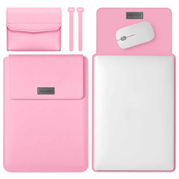 Borsa per computer in pelle leggera 4 in 1 11-16 pollici