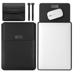 Borsa per computer in pelle leggera 4 in 1 11-16 pollici