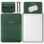 Borsa per computer in pelle leggera 4 in 1 11-16 pollici