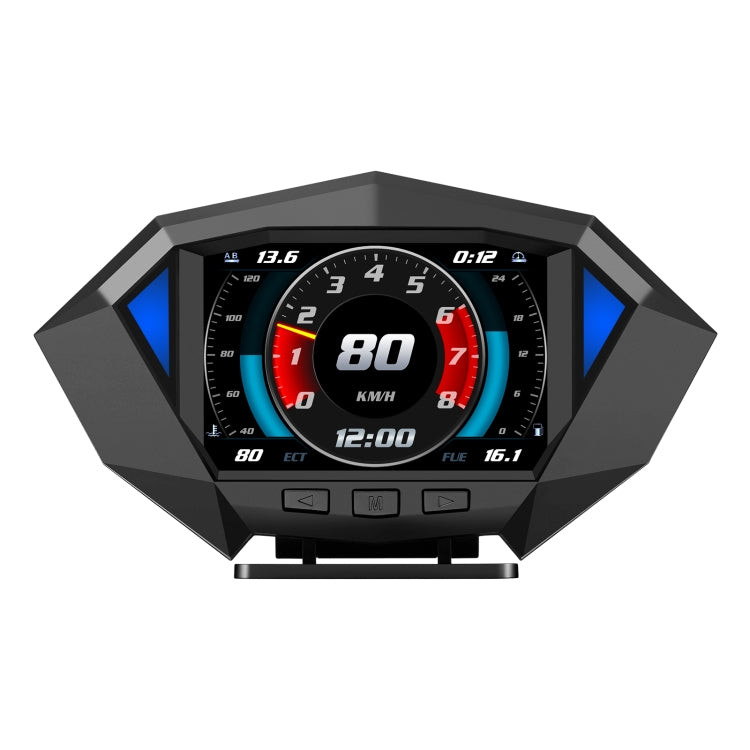 P1 Display HUD Auto OBD2 GPS 3,5" Tachimetro Digitale