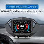 P1 Display HUD Auto OBD2 GPS 3,5" Tachimetro Digitale