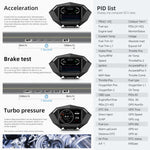 P1 Display HUD Auto OBD2 GPS 3,5" Tachimetro Digitale