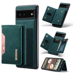 DG.MING M2 Series 3-Fold Multi Card Bag + custodia magnetica per telefono, For Google Pixel 6A, For Google Pixel 7 5G, For Google Pixel 7 Pro 5G, For OnePlus 10 Pro