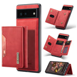 DG.MING M2 Series 3-Fold Multi Card Bag + custodia magnetica per telefono, For Google Pixel 6A, For Google Pixel 7 5G, For Google Pixel 7 Pro 5G, For OnePlus 10 Pro