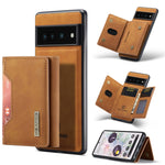 DG.MING M2 Series 3-Fold Multi Card Bag + custodia magnetica per telefono, For Google Pixel 6A, For Google Pixel 7 5G, For Google Pixel 7 Pro 5G, For OnePlus 10 Pro