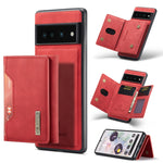 DG.MING M2 Series 3-Fold Multi Card Bag + custodia magnetica per telefono, For Google Pixel 6A, For Google Pixel 7 5G, For Google Pixel 7 Pro 5G, For OnePlus 10 Pro