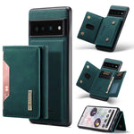 DG.MING M2 Series 3-Fold Multi Card Bag + custodia magnetica per telefono, For Google Pixel 6A, For Google Pixel 7 5G, For Google Pixel 7 Pro 5G, For OnePlus 10 Pro