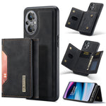 DG.MING M2 Series 3-Fold Multi Card Bag + custodia magnetica per telefono, For OnePlus Nord N20 5G