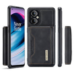 DG.MING M2 Series 3-Fold Multi Card Bag + custodia magnetica per telefono, For OnePlus Nord N20 5G