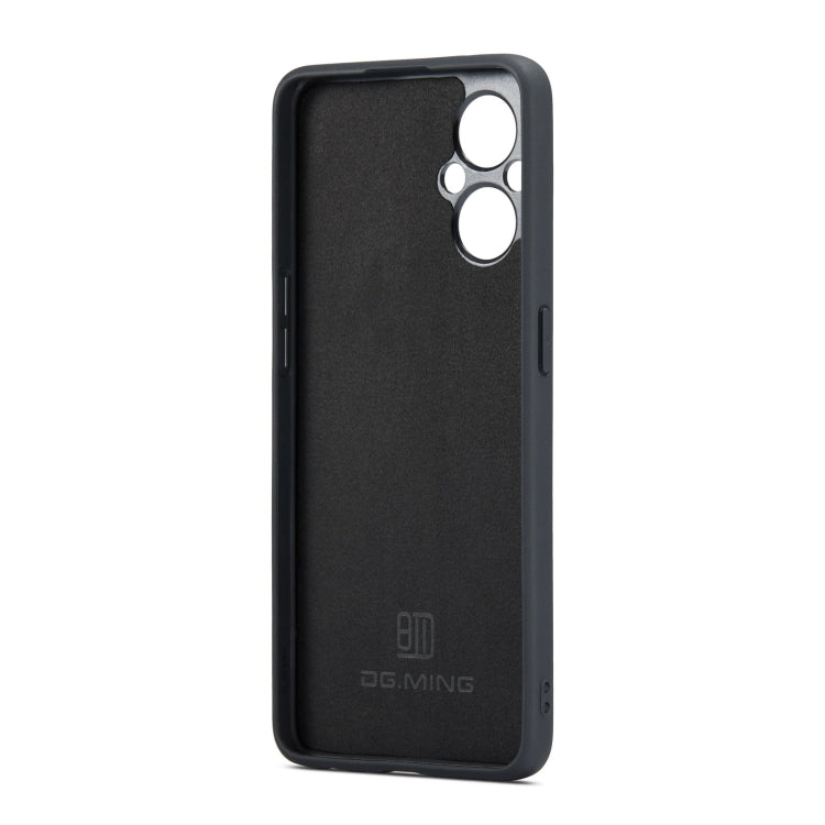 DG.MING M2 Series 3-Fold Multi Card Bag + custodia magnetica per telefono, For OnePlus Nord N20 5G