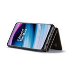 DG.MING M2 Series 3-Fold Multi Card Bag + custodia magnetica per telefono, For OnePlus Nord N20 5G
