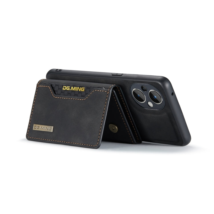 DG.MING M2 Series 3-Fold Multi Card Bag + custodia magnetica per telefono, For OnePlus Nord N20 5G