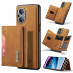 DG.MING M2 Series 3-Fold Multi Card Bag + custodia magnetica per telefono, For OnePlus Nord N20 5G